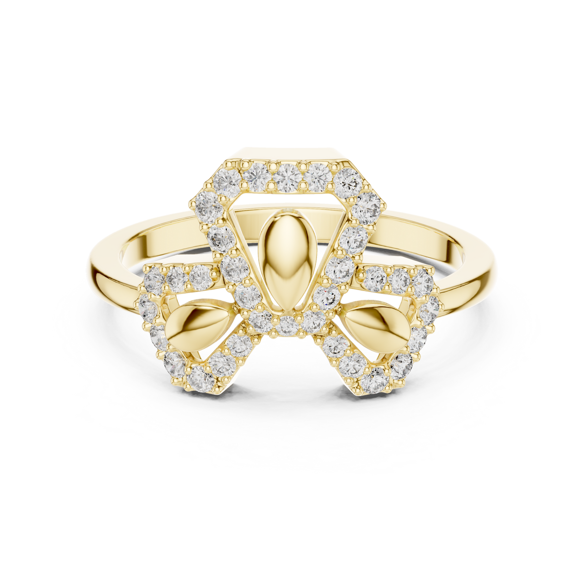 Royal Halo Bloom Ring