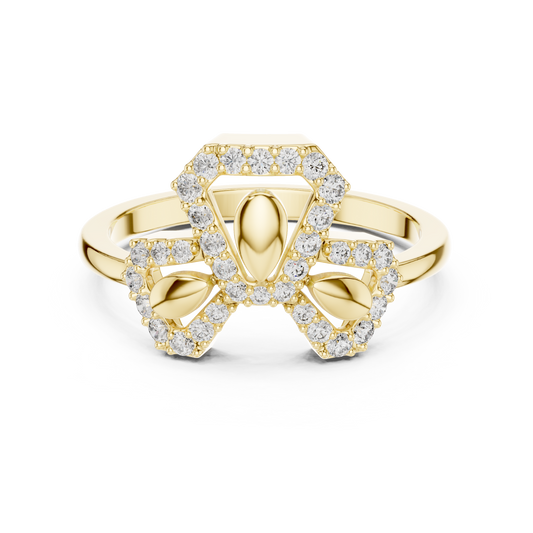 Royal Halo Bloom Ring