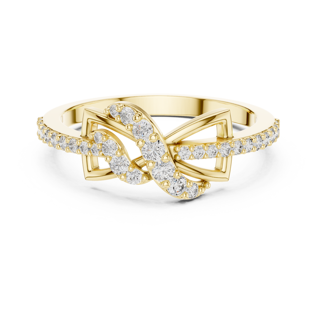 Golden Twist Sparkle Band
