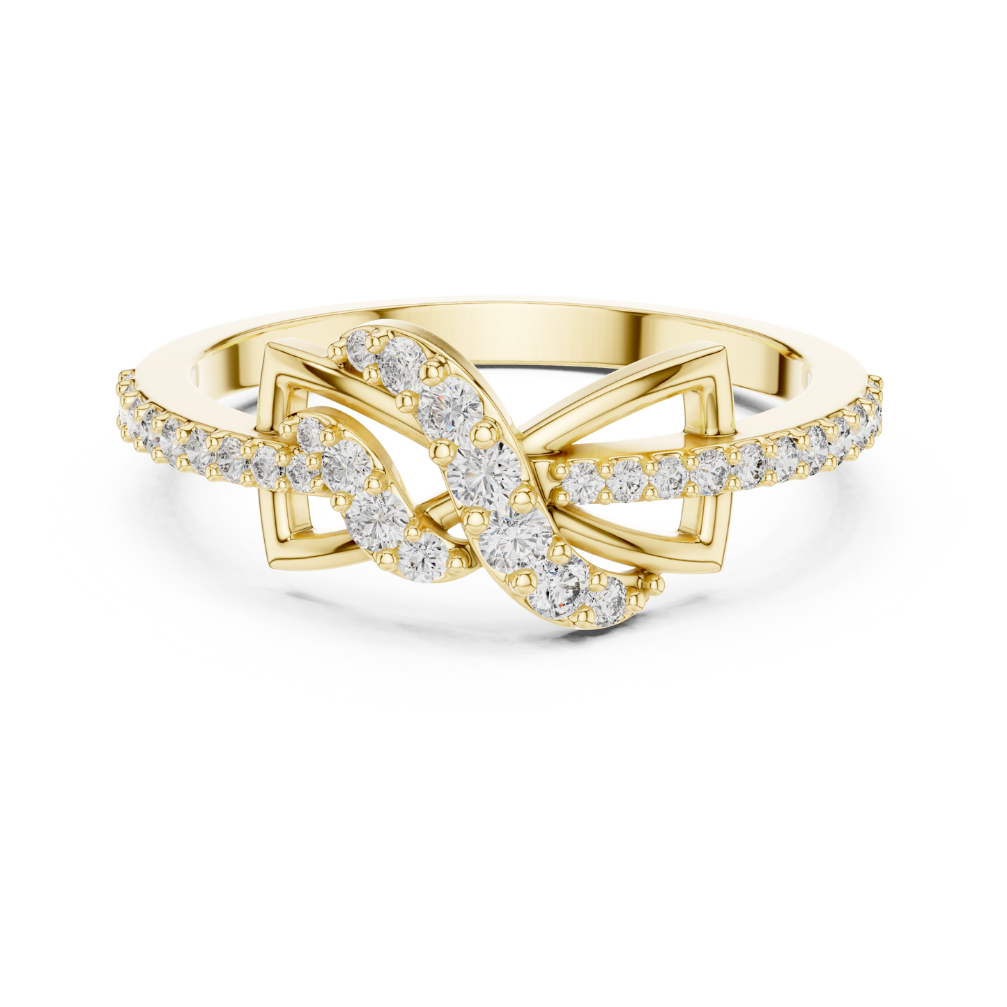 Golden Twist Sparkle Band