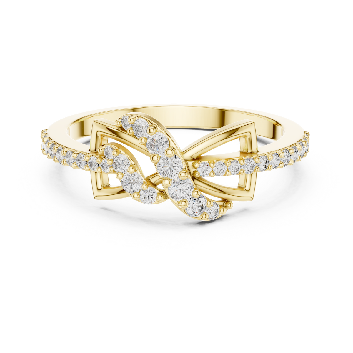 Golden Twist Sparkle Band