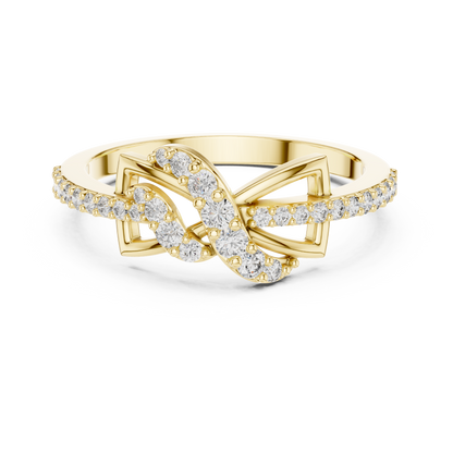 Golden Twist Sparkle Band