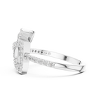 Elegant Intertwine Diamond Band