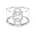 Triple Halo Spark Ring
