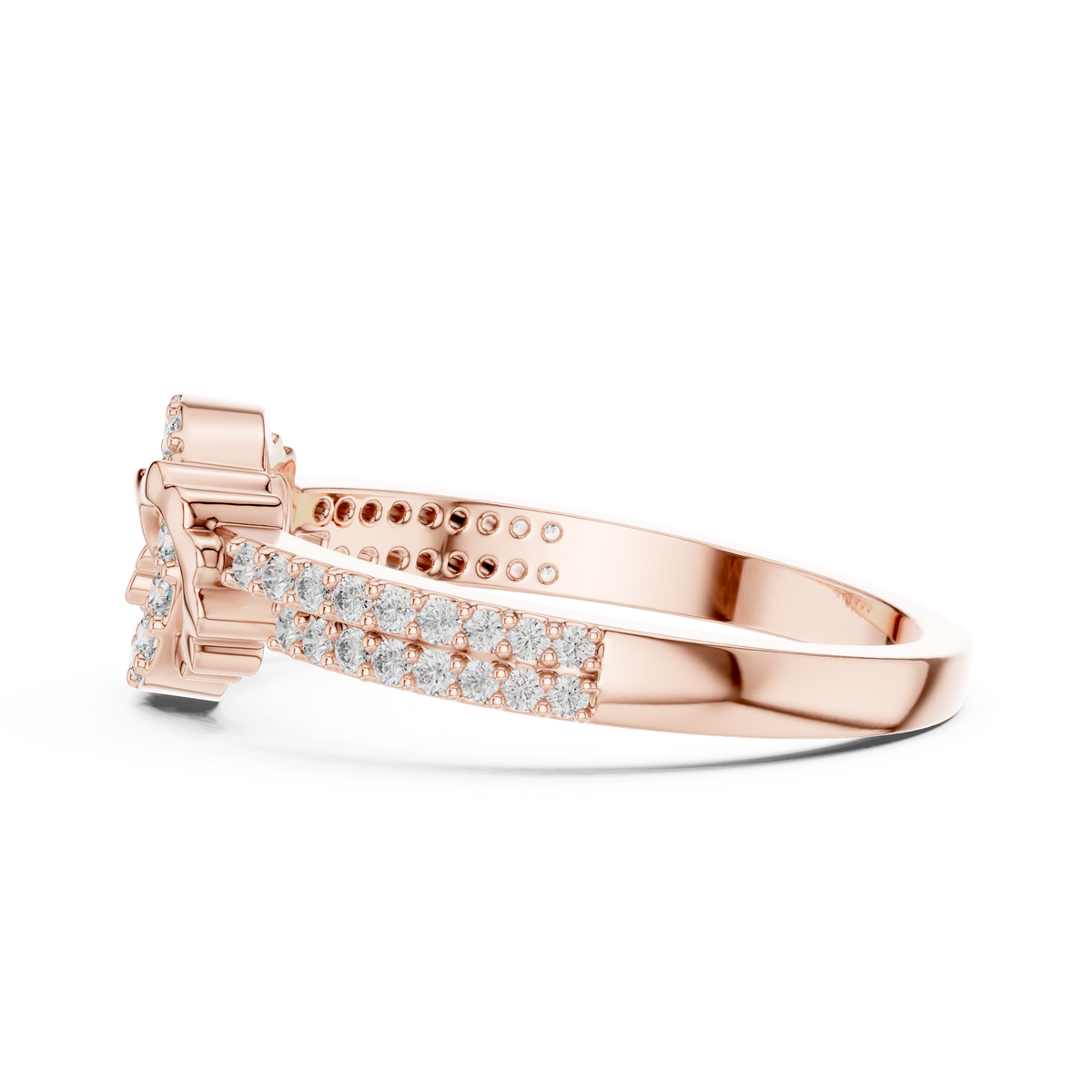 Dual Heart Glow Ring