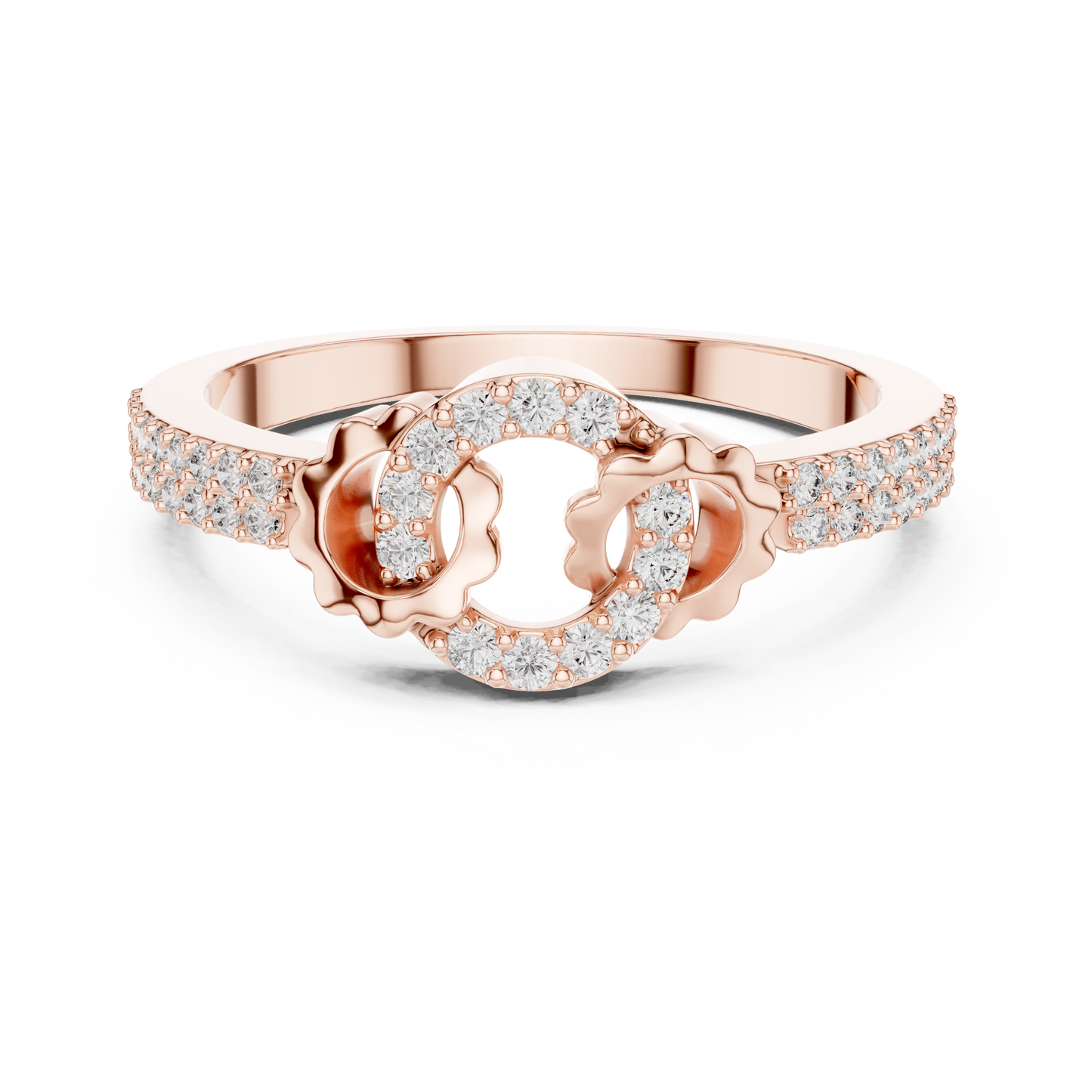Dual Heart Glow Ring