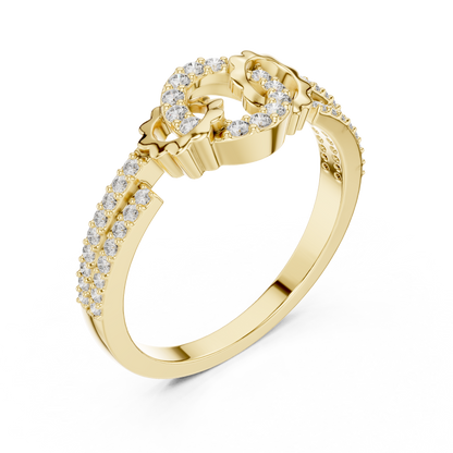 Dual Heart Glow Ring