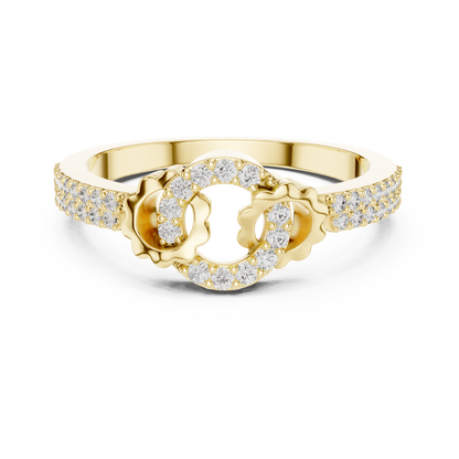 Dual Heart Glow Ring