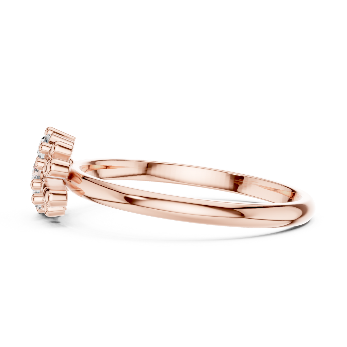Majestic Flower Diamond Ring