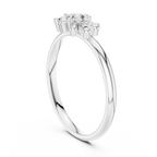 Majestic Flower Diamond Ring