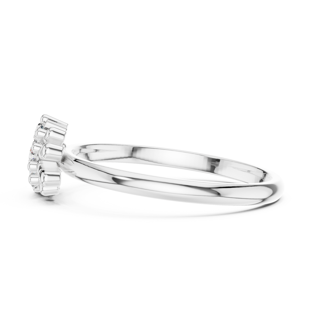 Majestic Flower Diamond Ring
