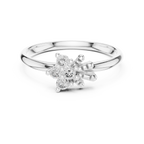 Majestic Flower Diamond Ring