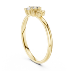 Majestic Flower Diamond Ring
