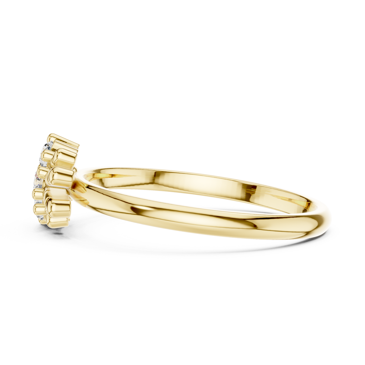 Majestic Flower Diamond Ring