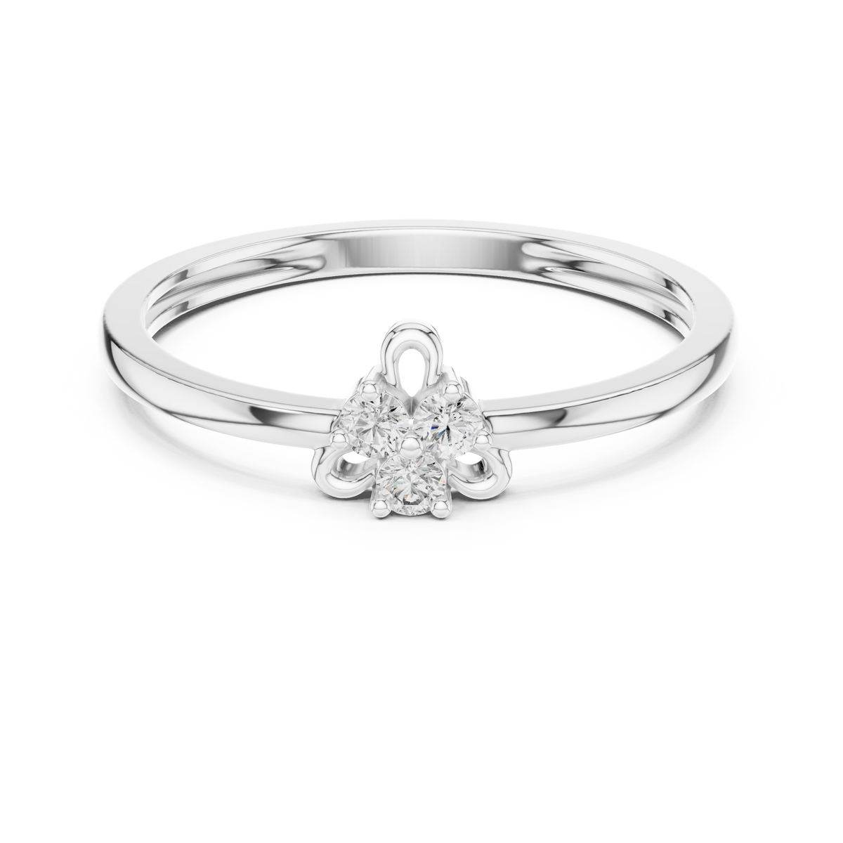 Tiny Blossom Gold Ring