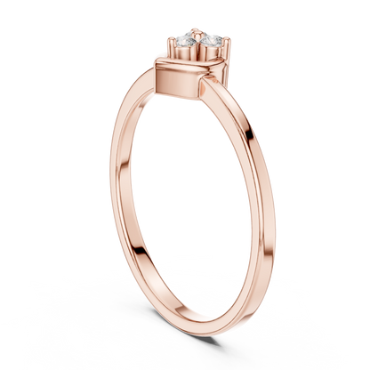 Sweetheart Diamond Ring
