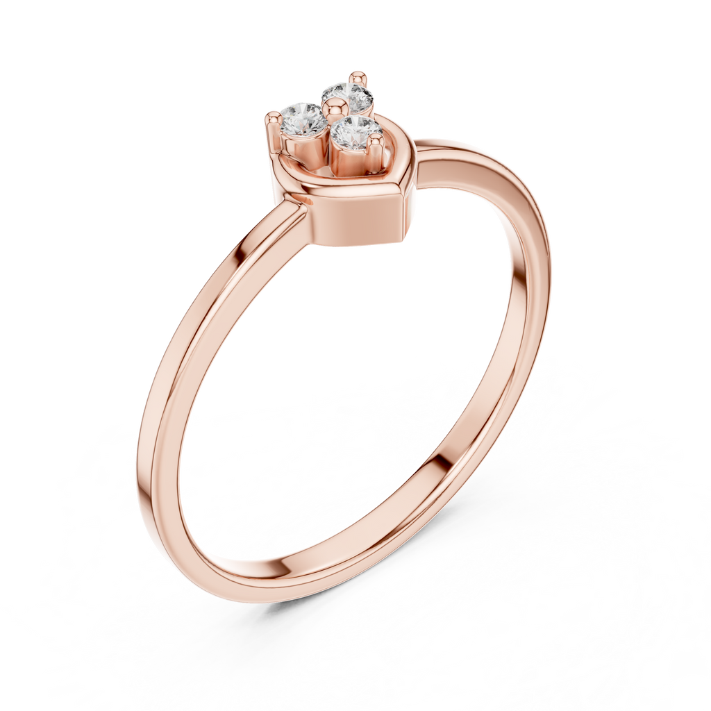Sweetheart Diamond Ring