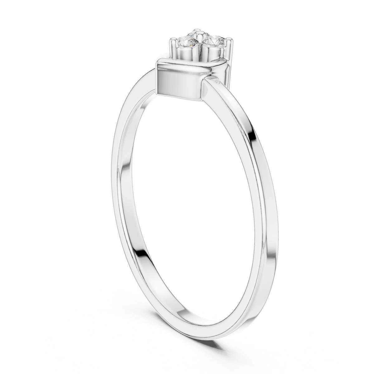 Sweetheart Diamond Ring