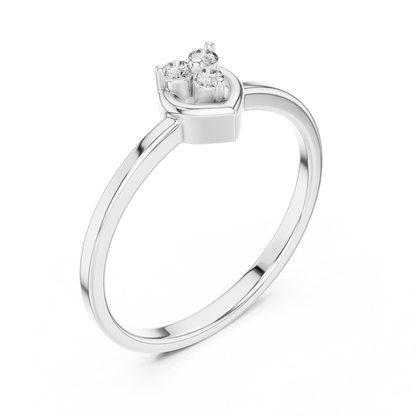 Sweetheart Diamond Ring