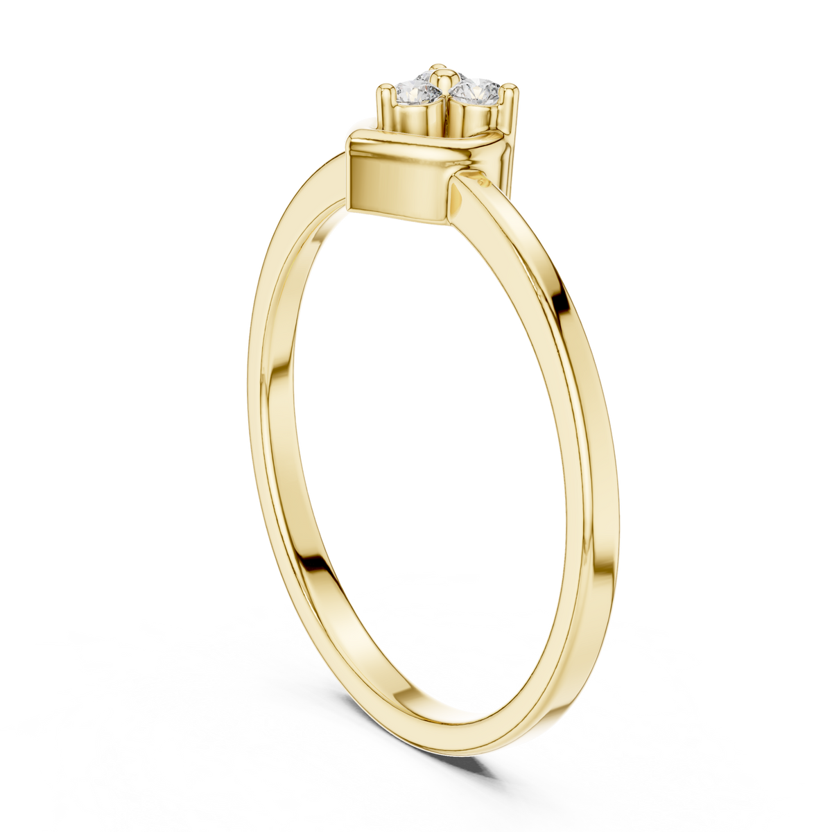 Sweetheart Diamond Ring