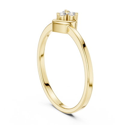 Sweetheart Diamond Ring