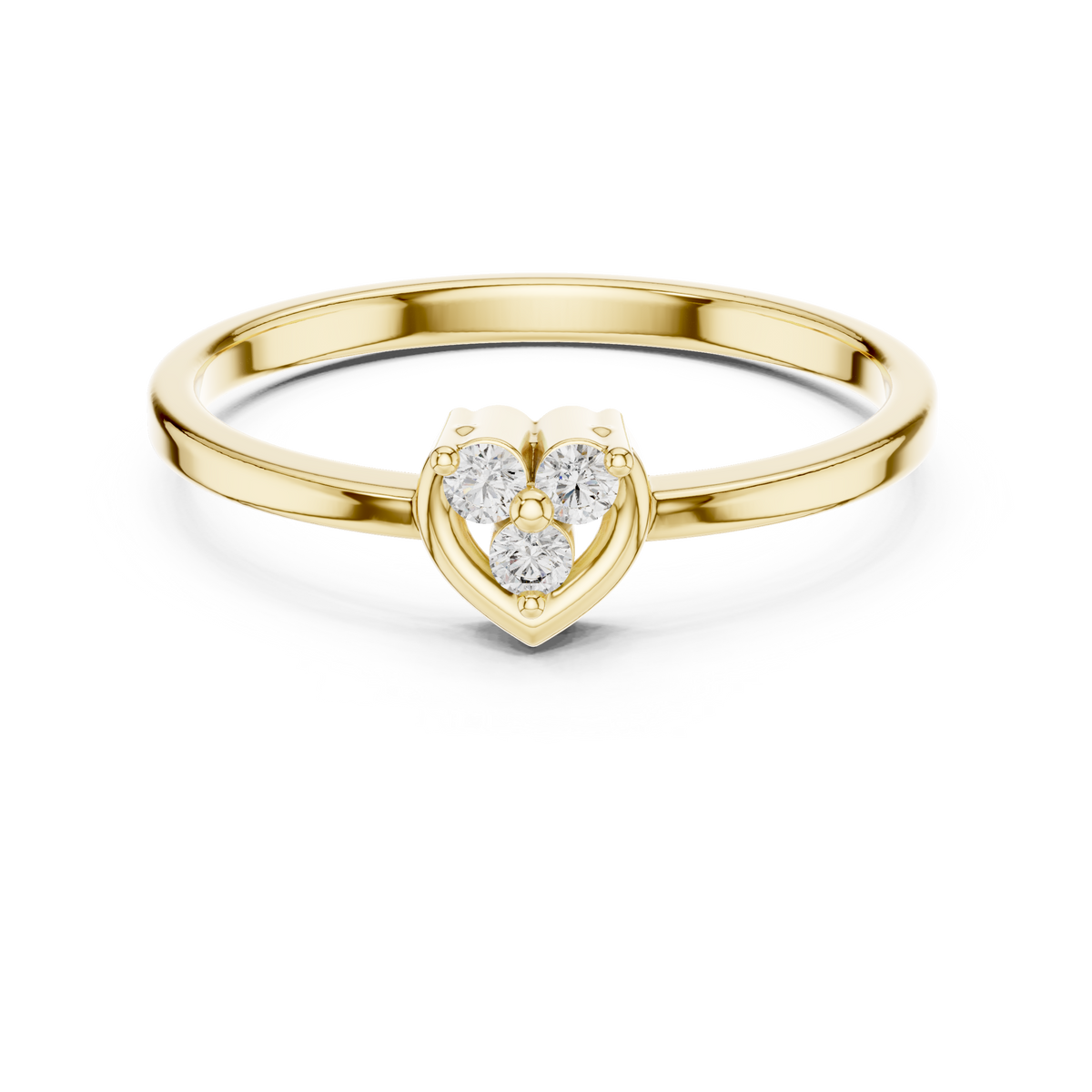 Sweetheart Diamond Ring