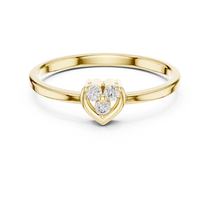 Sweetheart Diamond Ring