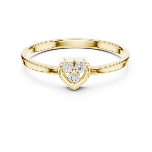 Sweetheart Diamond Ring
