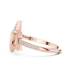 Luxury Personalized Initial Ring | Diamond Letter Jewellery