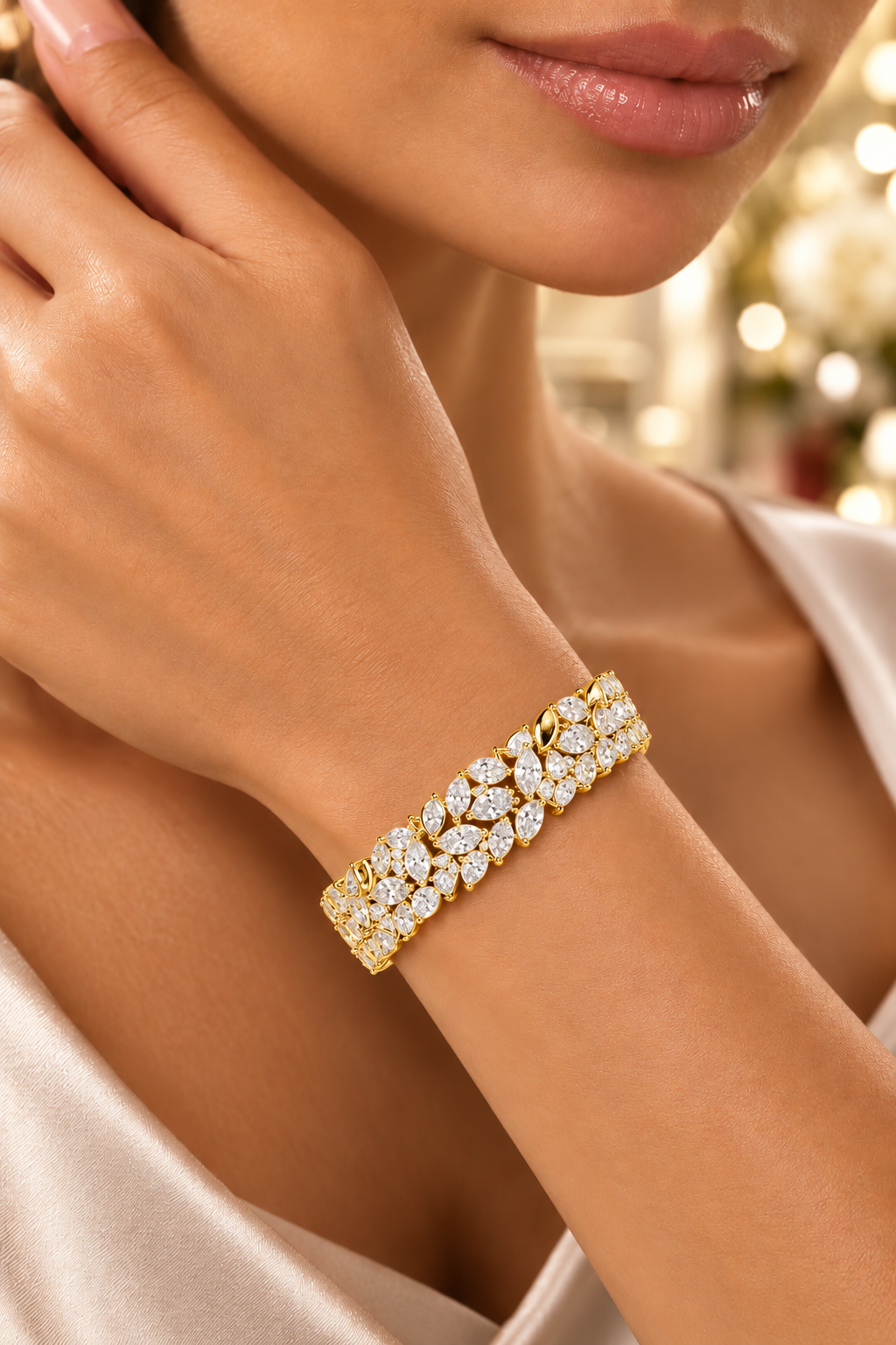 Royal Bloom Diamantarmband