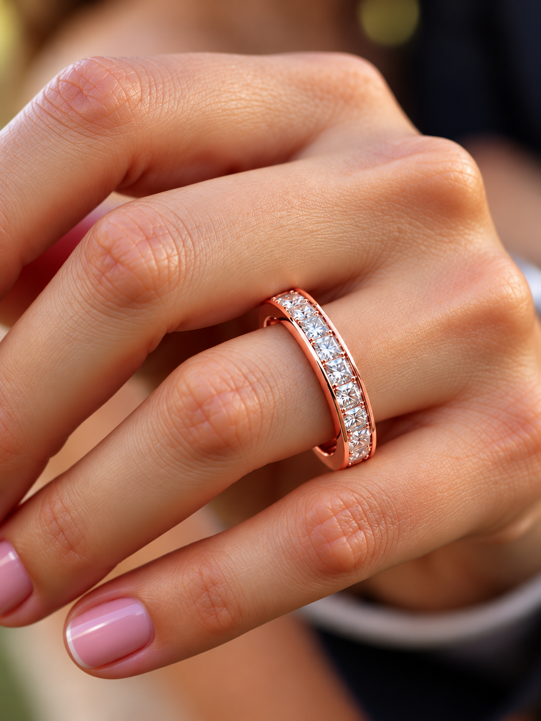 Roselith Classic Pavé Lab Grown Diamond Band Ring
