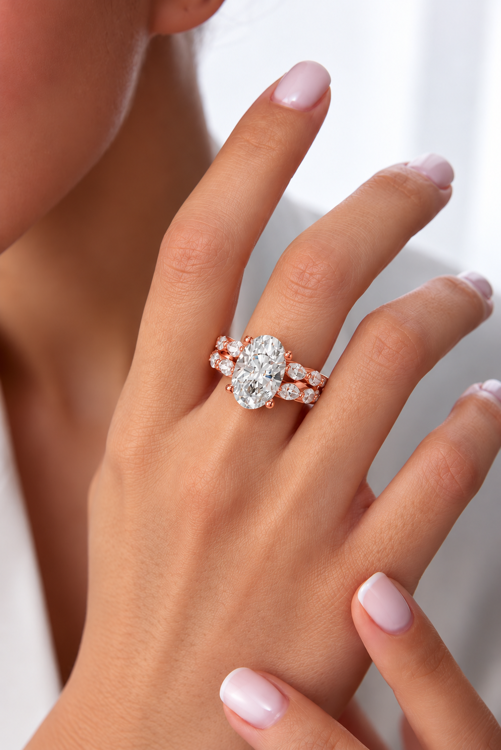 Premium Princess Cut Diamond Solitaire Ring for Women