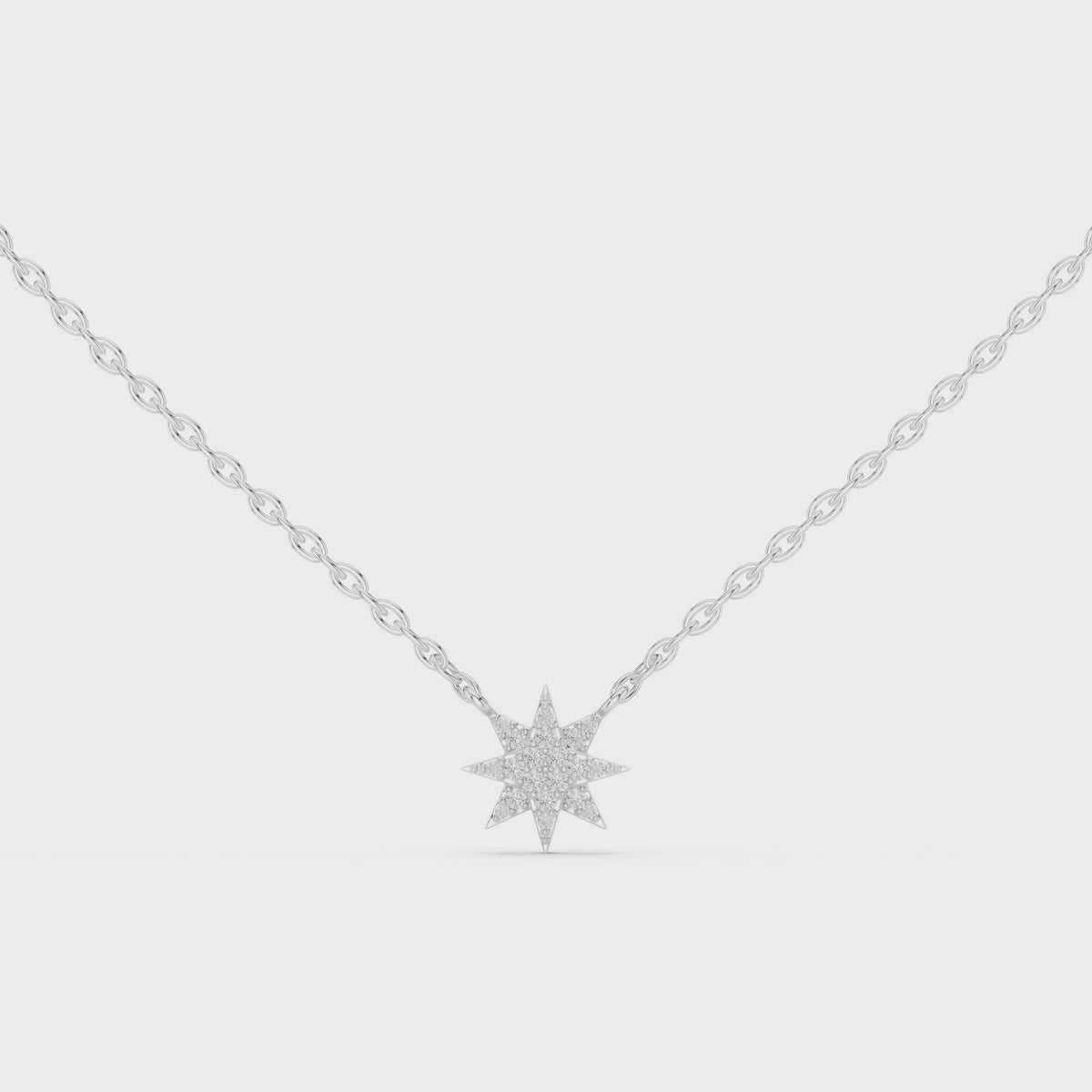 Celestial Star Diamond Pendant