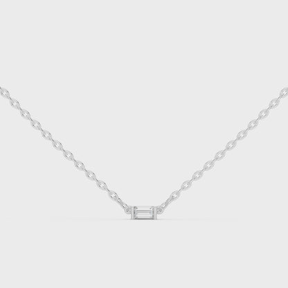 Tiny Solid Gold Heart Pendant – Simple Romantic Gift for Her