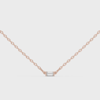 Tiny Solid Gold Heart Pendant – Simple Romantic Gift for Her